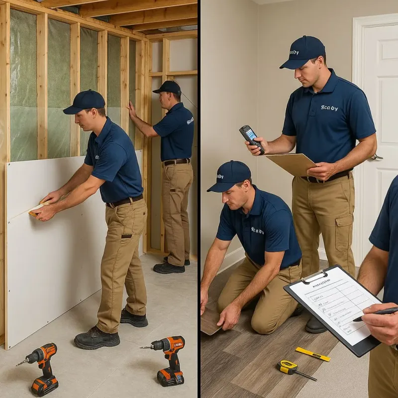 Repairs and Reconstruction process in Brogden, NC